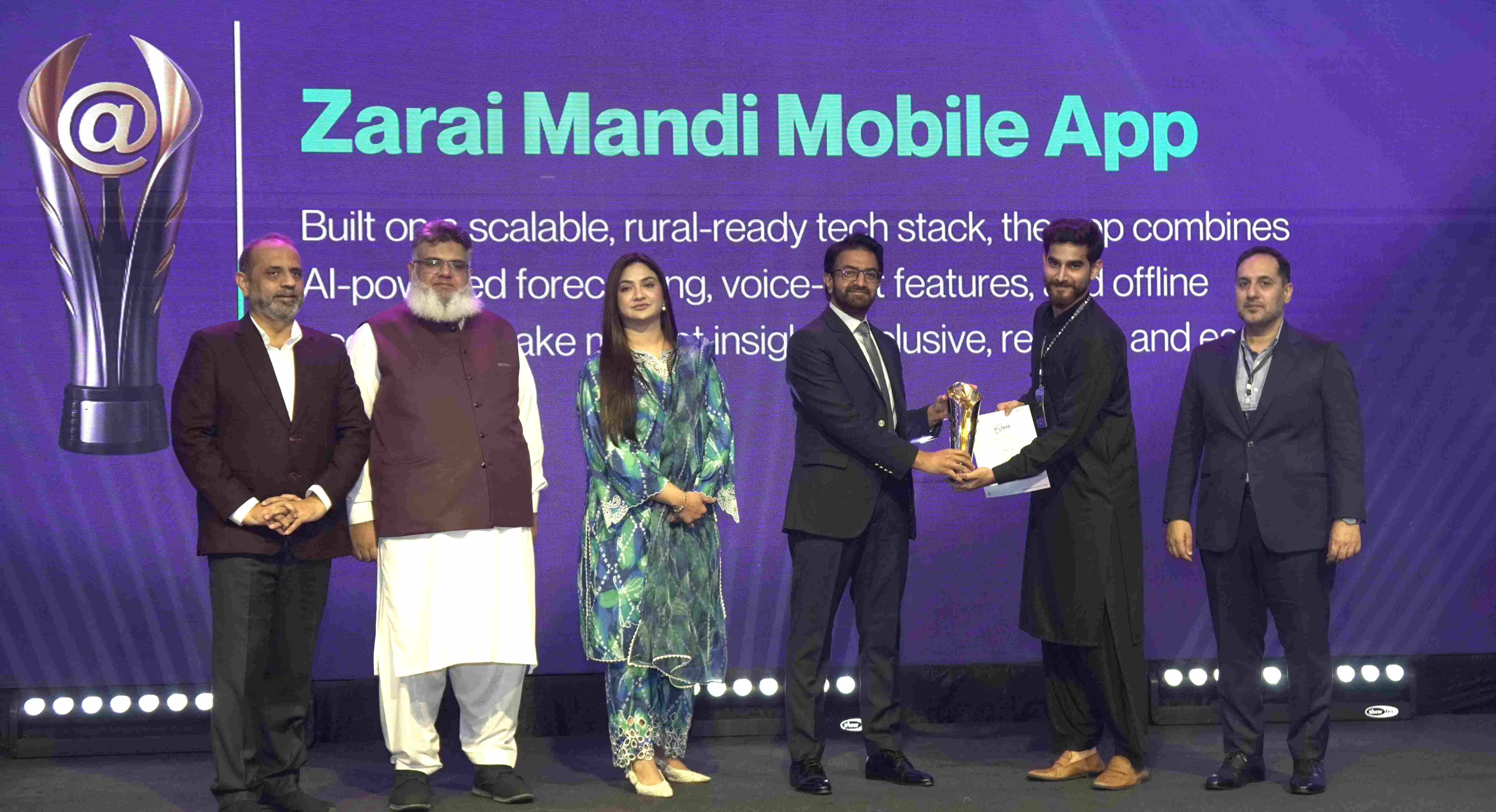 Zarai Mandi Wins HBL P@SHA ICT Awards 2025 for Industrial Agriculture